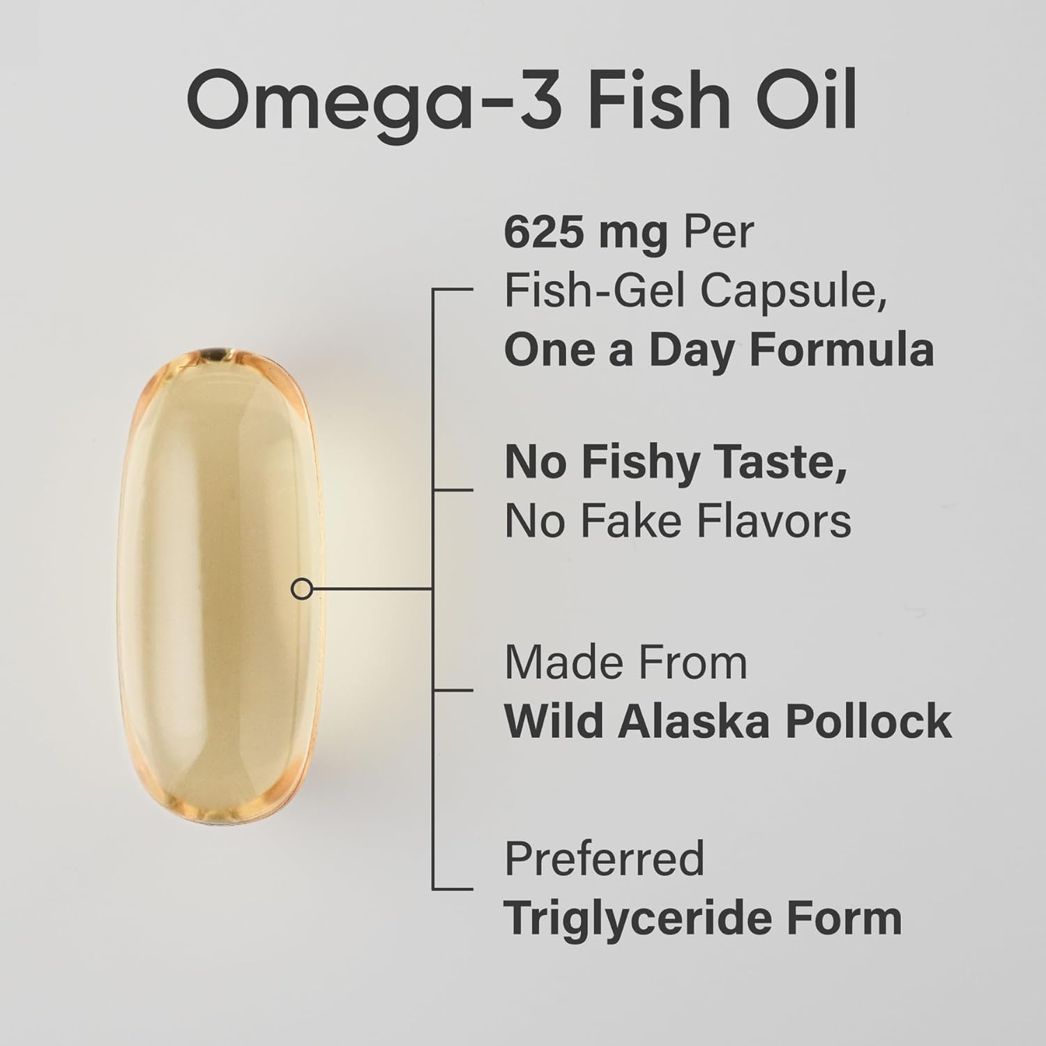 Sports Research Omega-3 Fish Oil Minis - High-Potency EPA & DHA in an Easy-to-Swallow Mini Softgel (240 Count) - product photo 5
